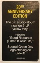 Green Day – Nimrod.  Special Edition, Yellow / 20th Anniversary