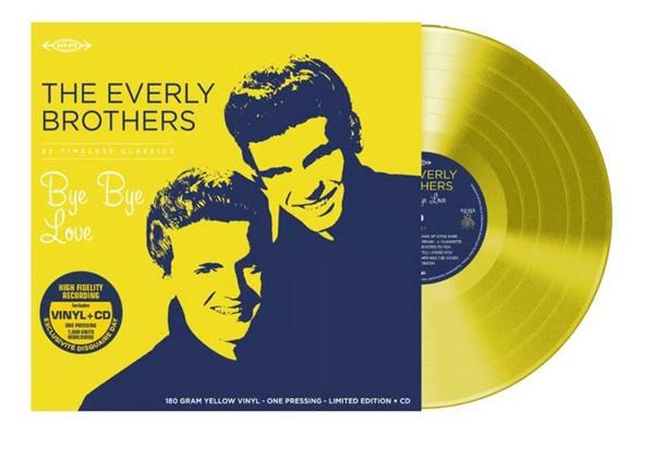 Everly Brothers The - Bye Bye Love (Vinyl Yellow Translucent + Cd) (Rsd 2026)