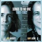 Jeff Buckley & Gary Lucas - Songs To No One 1991-1992 (Opaque Evergreen & Opaque Blue Vinyl) (2 Lp) (Rsd 2024)