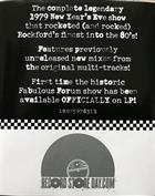 Cheap Trick – Are You Ready? Live 12/31/1979